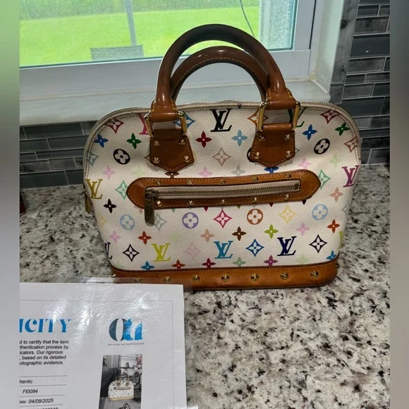 Louis Vuitton Alma Murakami w/ COA🔐 - Picture 7 of 14